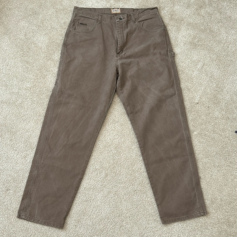 Men’s Brown Schmidt Jeans Size 38x32